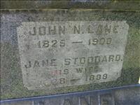 Lane, John N. and Jane (Stoddard)